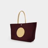 Ella Twist Shoulder Bag - Tory Burch - Viscose - Red