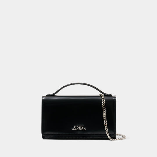 The Mirror Mini Crossbody - Marc Jacobs - Leather - Black
