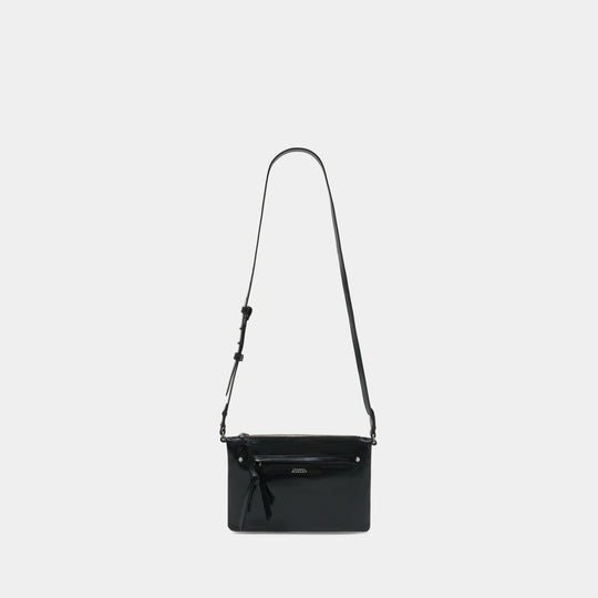 Winna Duo Shoulder Bag - Isabel Marant - Leather - Black