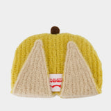 Chunky Banana Beanie - Charles Jeffrey Loverboy - Wool - Yellow