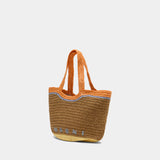 Small Shopper Bag - Marni - Leather - Multicolor