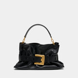 Anthem Medium Shoulder Bag - Balmain - Leather - Black