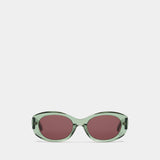 Kurt Sunglasses - Rouje - Acetate - Green