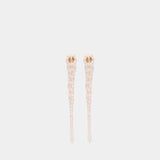 Drip Earrings - Simone Rocha - Brass - Ivory