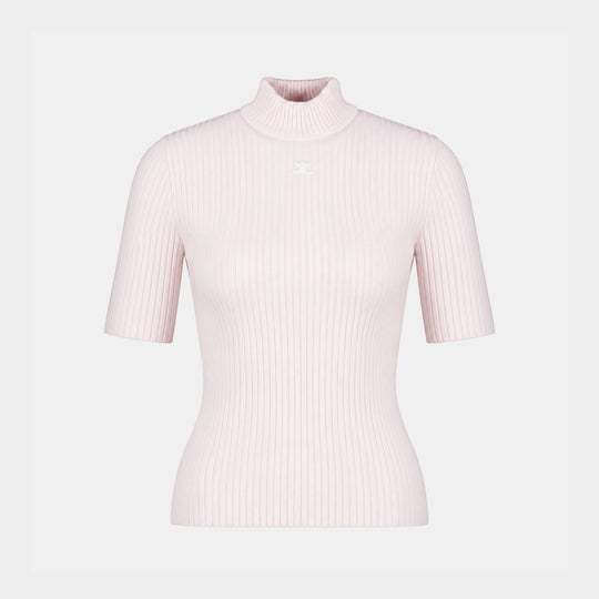 Reedition Ss Knitwear - Courreges - Synthetic - Pink