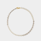 Quartet & Heart Necklace - Simone Rocha - Synthetic Pearls - Ivory