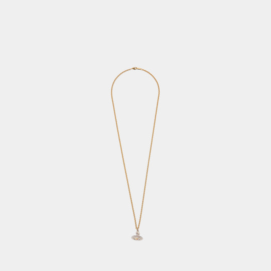 Man. New Tiny Orb Necklace - Vivienne Westwood - Metal - Multicolor