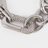 Pop J Marc Pave Bracelet - Marc Jacobs - Metal - Silver