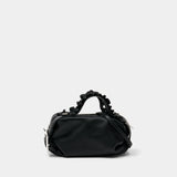 Mini Biker Frill Belt Bag - Simone Rocha - Leather - Black