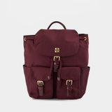 Virginia Backpack - Tory Burch - Viscose - Red