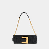 Anthem Shoulder Bag - Balmain - Leather - Black