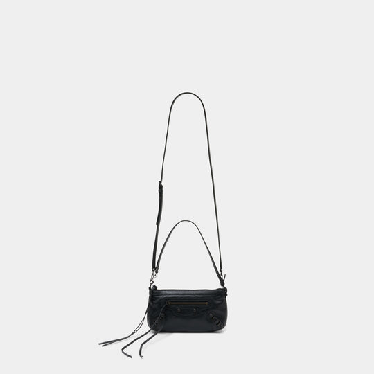 Le City Crossbody - Balenciaga - Leather - Black