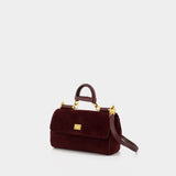 My Sicily Shoulder Bag – Dolce&Gabbana – Leather – Bordeaux