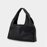 Etienne Shoulder Bag - AMI Paris - Leather - Black