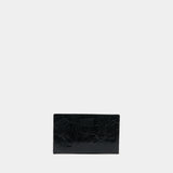 Numeric New Clutch - MM6 Maison Margiela - Leather - Black