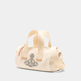 Paul Cylinder Crossbody - Vivienne Westwood - Cotton - Beige