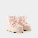 Icon Low Ankle Boots - Moon Boot - Synthetic - Pink