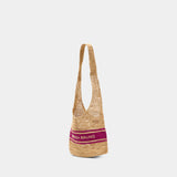 Hobo Shoulder Bag - Vanessa Bruno - Raffia - Multicolor