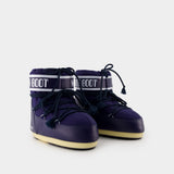 Icon Low Ankle Boots - Moon Boot - Synthetic - Blue