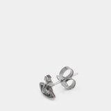 Lorelei Single Earrings - Vivienne Westwood - Metal - Black
