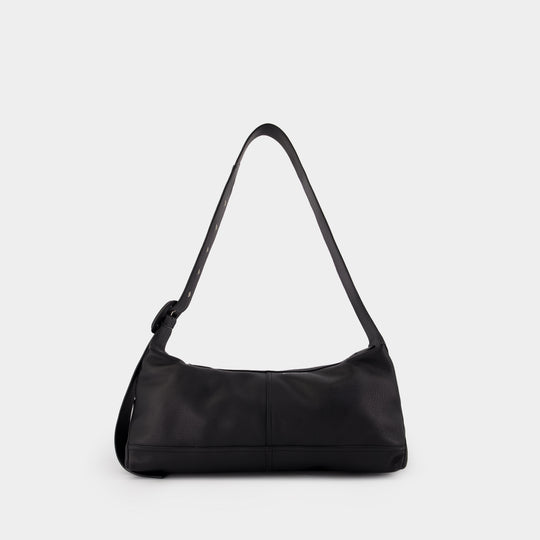 Etienne Small Crossbody - AMI Paris - Leather - Black