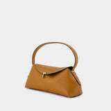 T-Lock Shoulder Bag - TOTEME - Leather - Beige