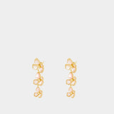 Bloom Large Dangles Earrings - Zimmermann - Metal - Gold