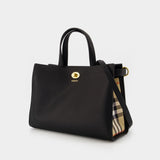 Ll Small Cotswolds Shopper Bag - Burberry - Leather - Black