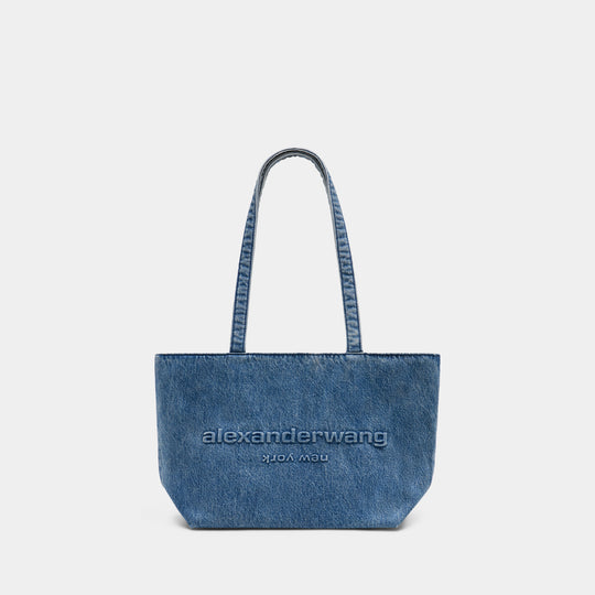 Punch Medium Shopper Bag - Alexander Wang - Cotton - Blue