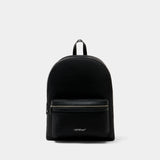 Core Round Backpack - OFF WHITE - Nylon - Black