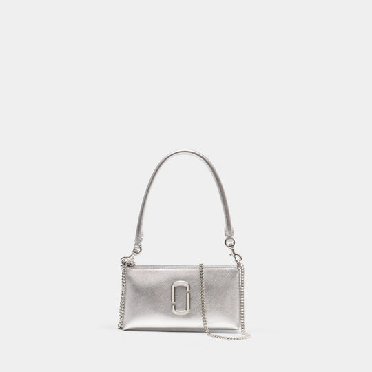 The Pochette Shoulder Bag - Marc Jacobs - Leather - Silver