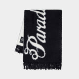 Fluffy Scarf - 3.PARADIS - Nylon - Black