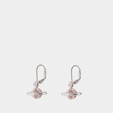 Small Orb Earrings - Vivienne Westwood - Metal - Silver