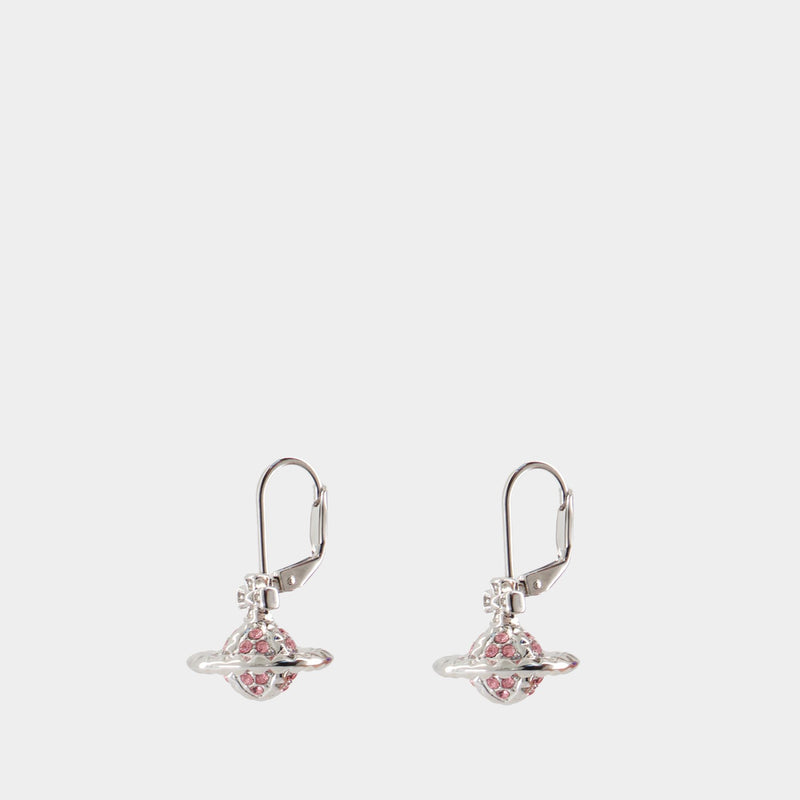 Small Orb Earrings - Vivienne Westwood - Metal - Silver