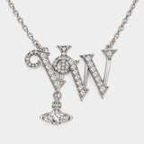 Vw Necklace - Vivienne Westwood - Metal - Silver