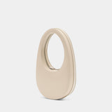 Mini Swipe Purse - Coperni - Leather - Beige