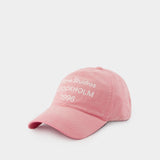 Cap - Acne Studios - Cotton - Pink