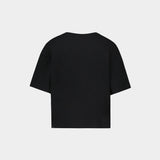 Taida Heart Strass T-Shirt - Zadig & Voltaire - Cotton - Black