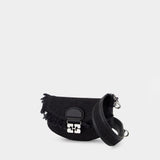Apo G Wallet On Chain - Ganni - Cotton - Black