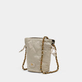 Ls Horseshoe Mini Shopper Bag - Burberry - Synthetic - Beige