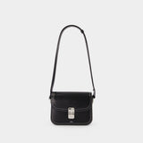 Grace Small Crossbody - A.P.C. - Leather - Black