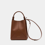Victoria Bucket Purse - Victoria Beckham - Leather - Brown