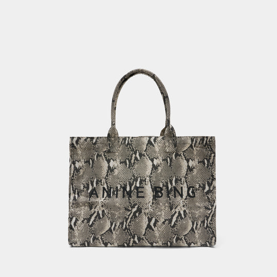 Leo Shopper Bag - ANINE BING - Cotton - Multicolor