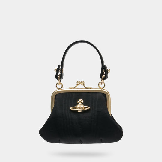 Mini Granny Purse - Vivienne Westwood - Viscose - Black