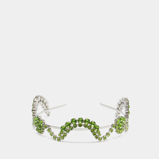 Scalloped Sepal Hairband - Simone Rocha - Other - Green