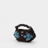 Bou Mini Evening Purse - Ganni - Wool - Brown