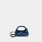 The Micro Sack Crossbody - Marc Jacobs - Cotton - Blue