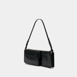 Flag-D X Shoulder Bag - DIESEL - Synthetic - Black