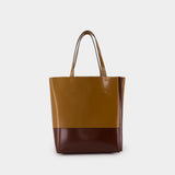 Museo Large Shopper Bag - Marni - Leather - Brown