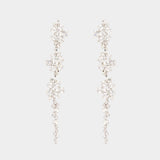 Floral Earrings - Simone Rocha - Synthetic Pearls - Ivory